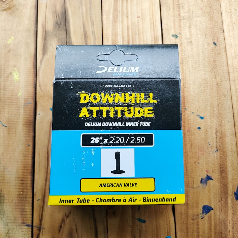 Ban Dalam Delium 26 x 2.20/2.50 AV Downhill Sepeda MTB