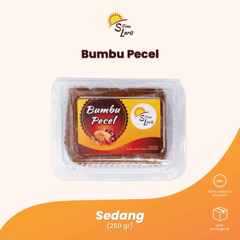 

Bumbu Pecel Khas Kediri (terdapat 4 level pedas sesuai selera)