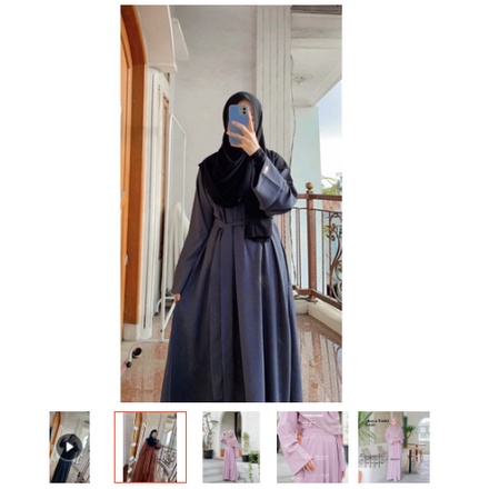 ABAYA TURKI / ABAYA TURKI BASIC polos bahan premium