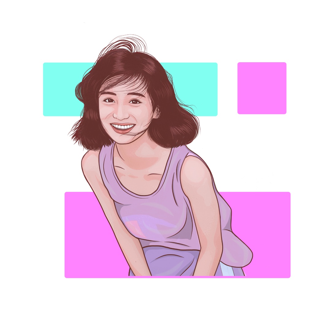 Vektor kartun wajah/Ilustrasi wajah/vektor 1 hari jadi/ilustrasi wajah kartun
