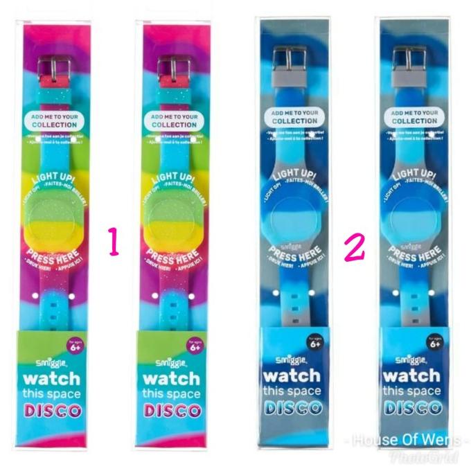 SMIGGLE DISCO WATCH THIS SPACE - JAM TANGAN ANAK SMIGGLE