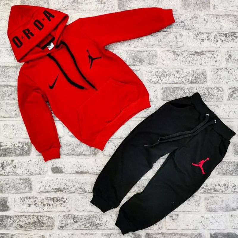 sweater setelan anak Jordan/pakaian anak terbaru usia 1-5 thn