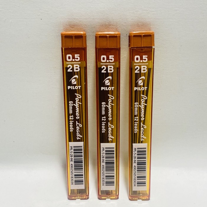

REFILL PENSIL MEKANIK PILOT PPL-5 2B 0,5 MM / 1 BOX ISI 12 TUBE