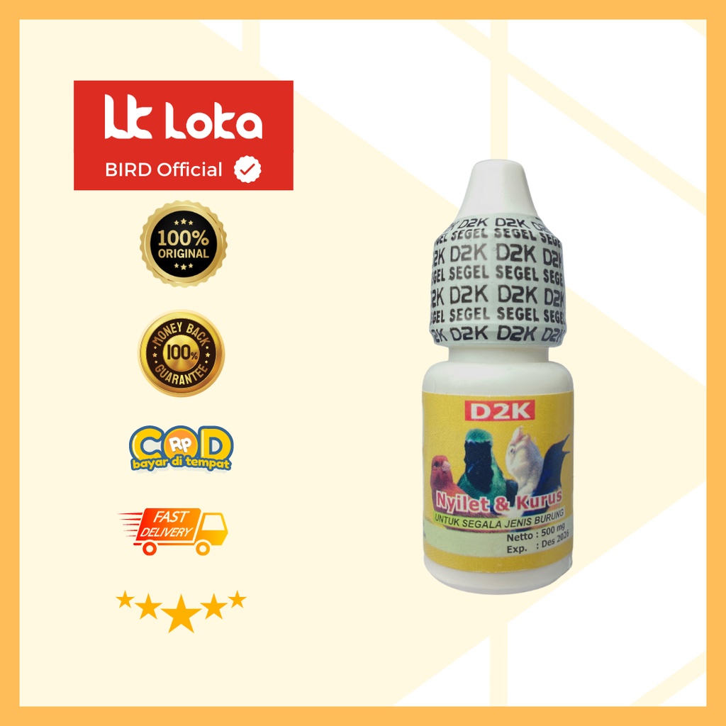 D2K Nyilet & Kurus Obat Burung Nyilet Kurus Sesudah Snot