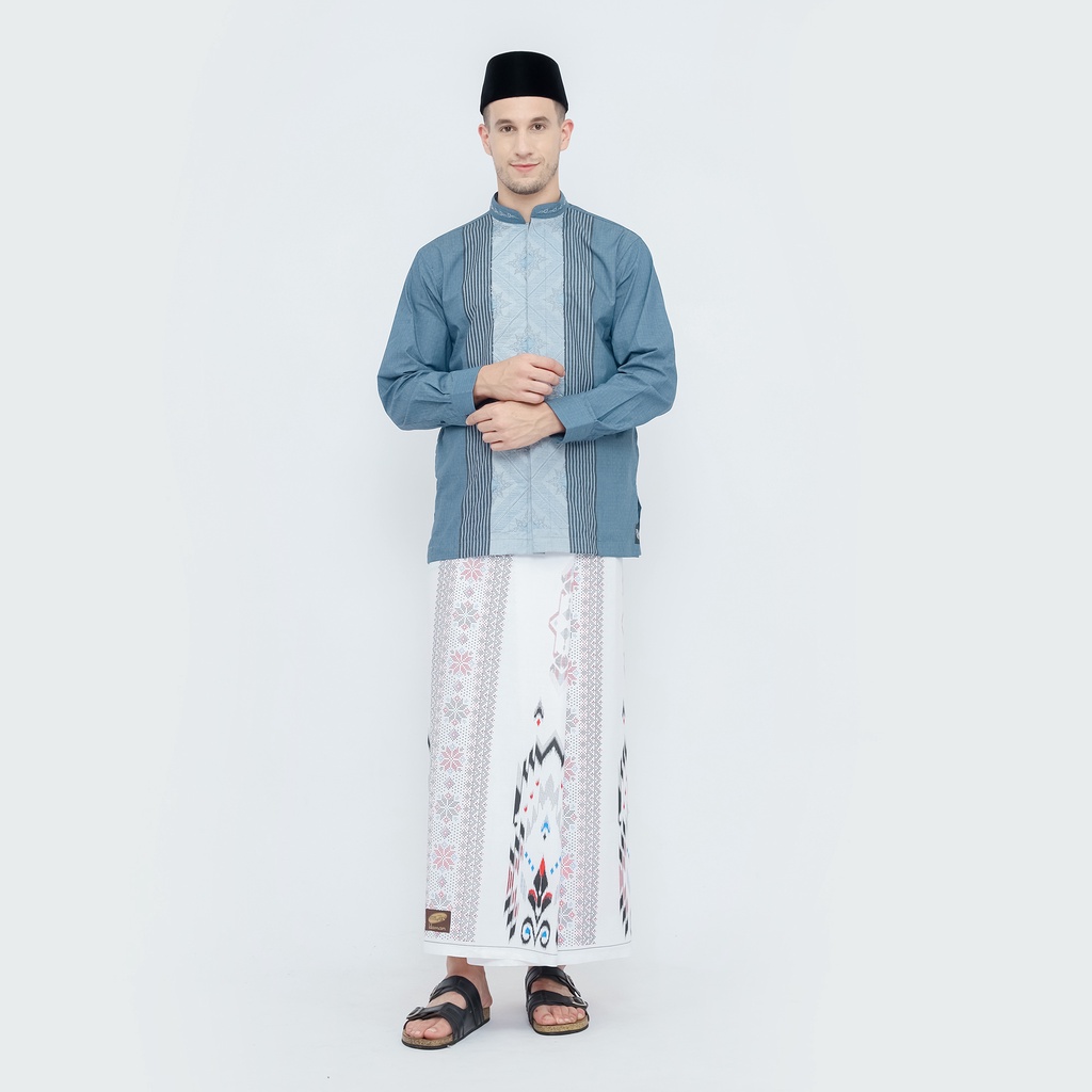 Sarung Atlas Idaman Kembang Motif BHS SGE