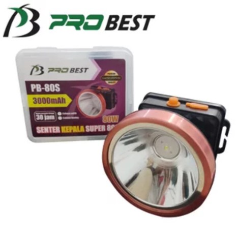 PROBEST SENTER KEPALA 80 WATT 3000MAH PB-80S PB80S