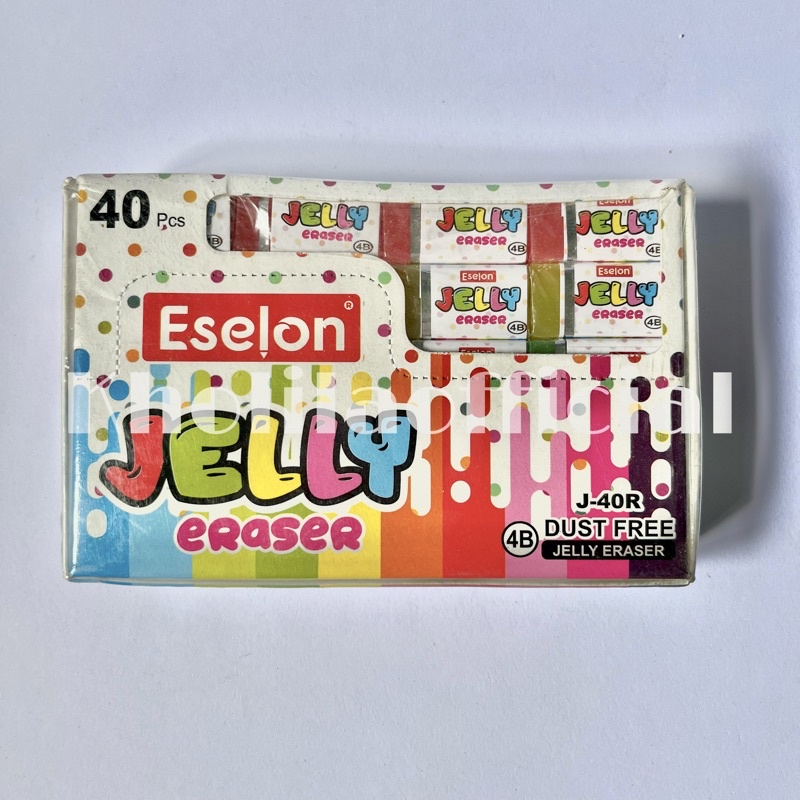 

PENGHAPUS WARNA ESELON JELLY ISI 40 PCS