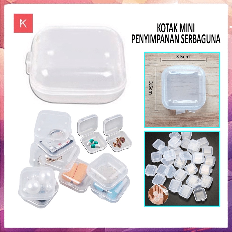 ANG KOTAK MINI PENYIMPANAN SERBAGUNA / TEMPAT PERHIASAN AKSESORIS KECIL