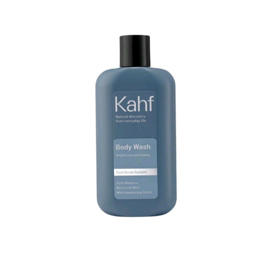 KAHF BODY WASH 200ML BRIGHT &amp; COOL / KAHF SABUN MANDI PRIA /SABUN CAIR