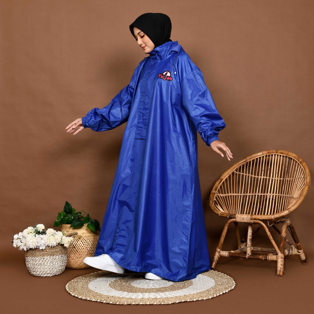 Jas Hujan Gamis / gamis jas hujan / jas hujan wanita gamis / mantel hujan gamis