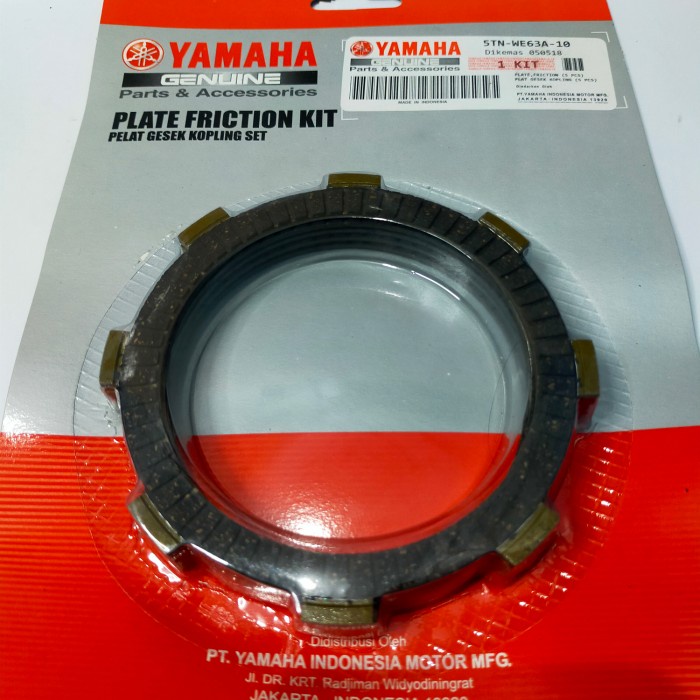 Kampas Kopling Yamaha Jupiter Z Burhan Vega R Ori Ygp Kode 048