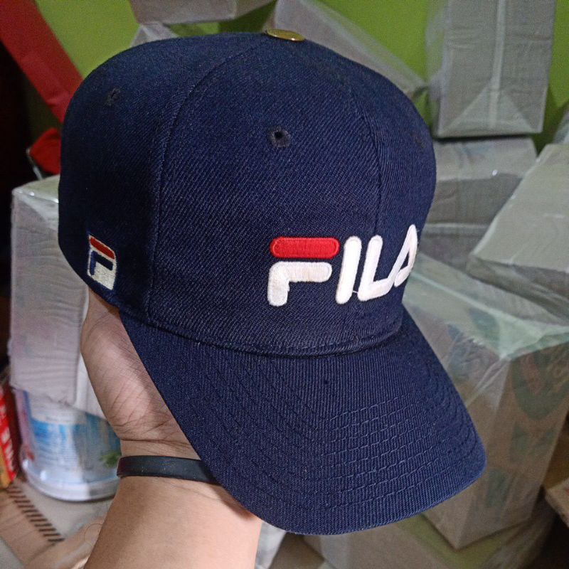 topi Fila vintage bekas Preloved second
