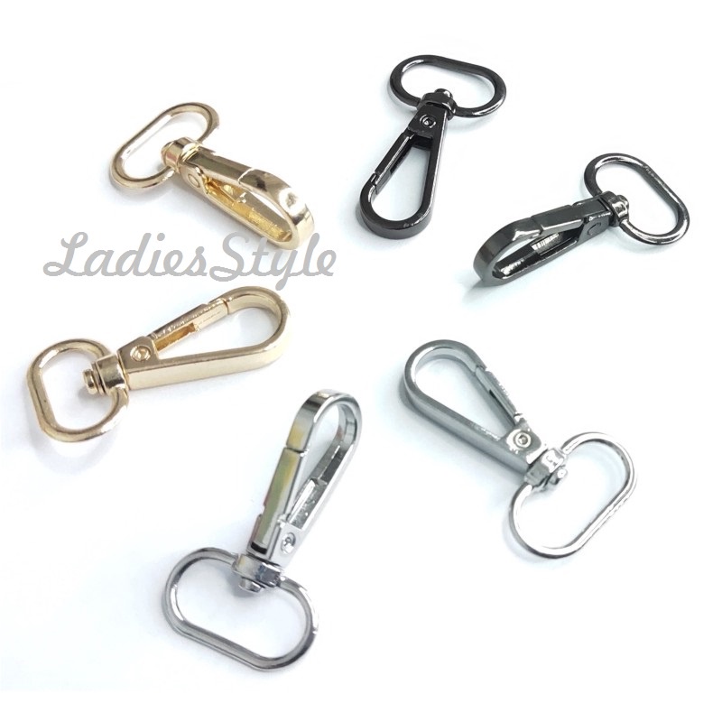 LADIESSTYLE [COD] PENGAIT TAS BESI / PENGAIT BESI IMPORT / STRAP HOOK / AKSESORIS TAS / ASC006