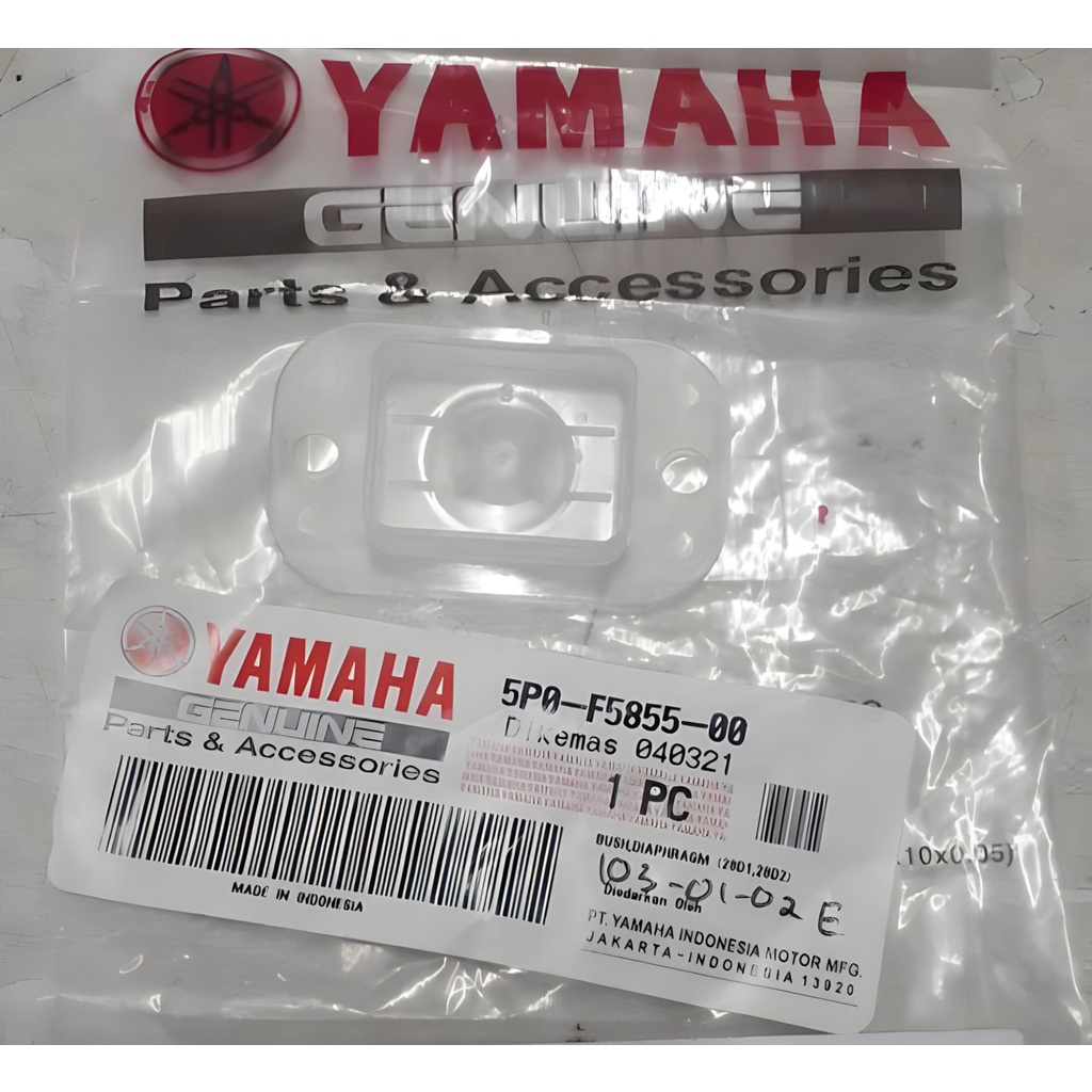 PLASTIK TUTUP MASTER REM MIO SPORTY SOUL GT 115 XEON ASLI ORI YAMAHA 5P0 F5855 00