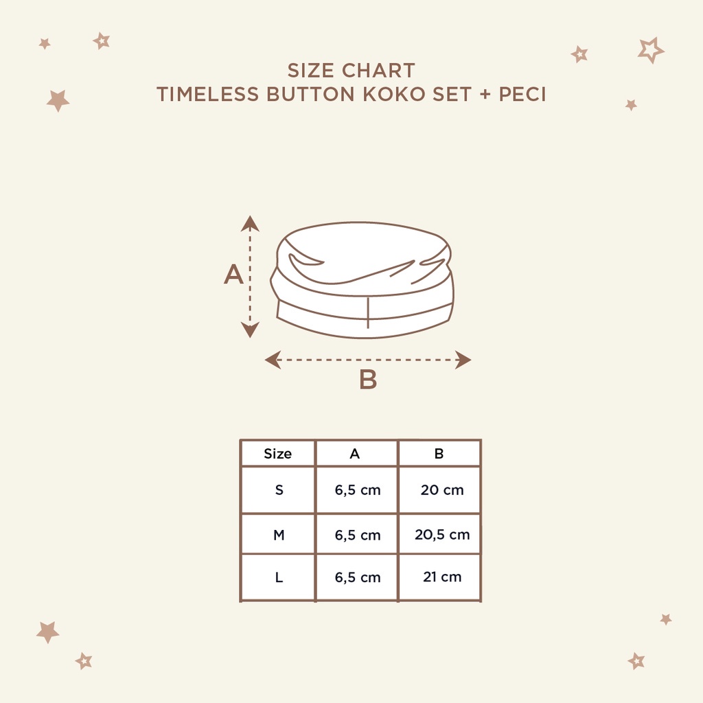 LITTLE PALMERHAUS TIMELESS BUTTON KOKO SET + PECI