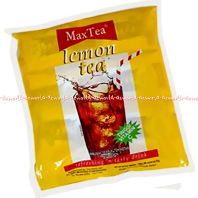 Max Tea Lemon Tea Isi 30sachet Maxtea Teh Instan Rasa Lemon Lemontea Lemon Tee Maxtea Instant Kemasan Sachet