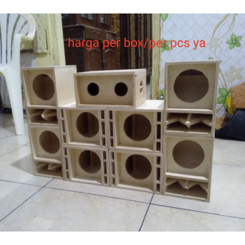Box sound miniatur 4 inc single model   Cobre , CBS, miniscoop, plannar, dan SPL