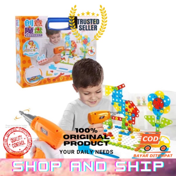 

Jual Power Tool Drill Kids Power Screw Driver Drill Toy ORIGINAL SAS Diskon
