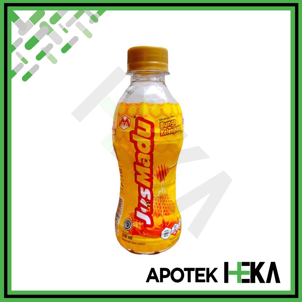 Jus Madu Nusantara Bunga Kelengkeng Botol 200 ml (SEMARANG)