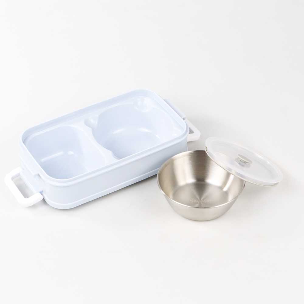 (BISA COD) FTIHSHP SDGRP Kotak Makan Lunch Bento Box Food Container Double Layer Bowl - JT-008