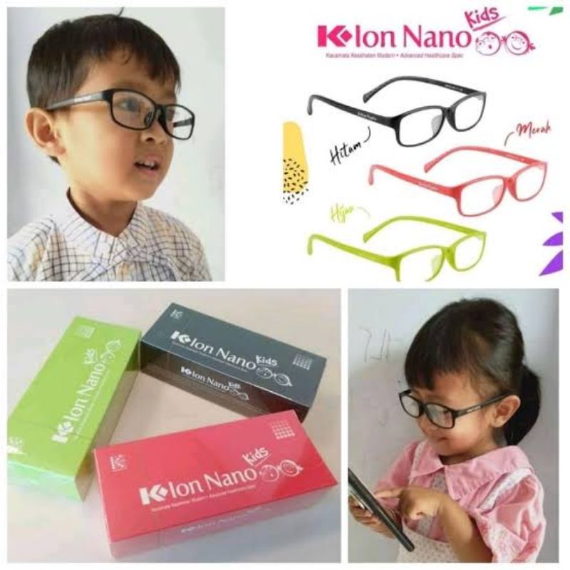 KACAMATA ION NANO ANAK ANAK - KACAMATA KESEHATAN ION NANO KIDS TERAPI ORIGINAL