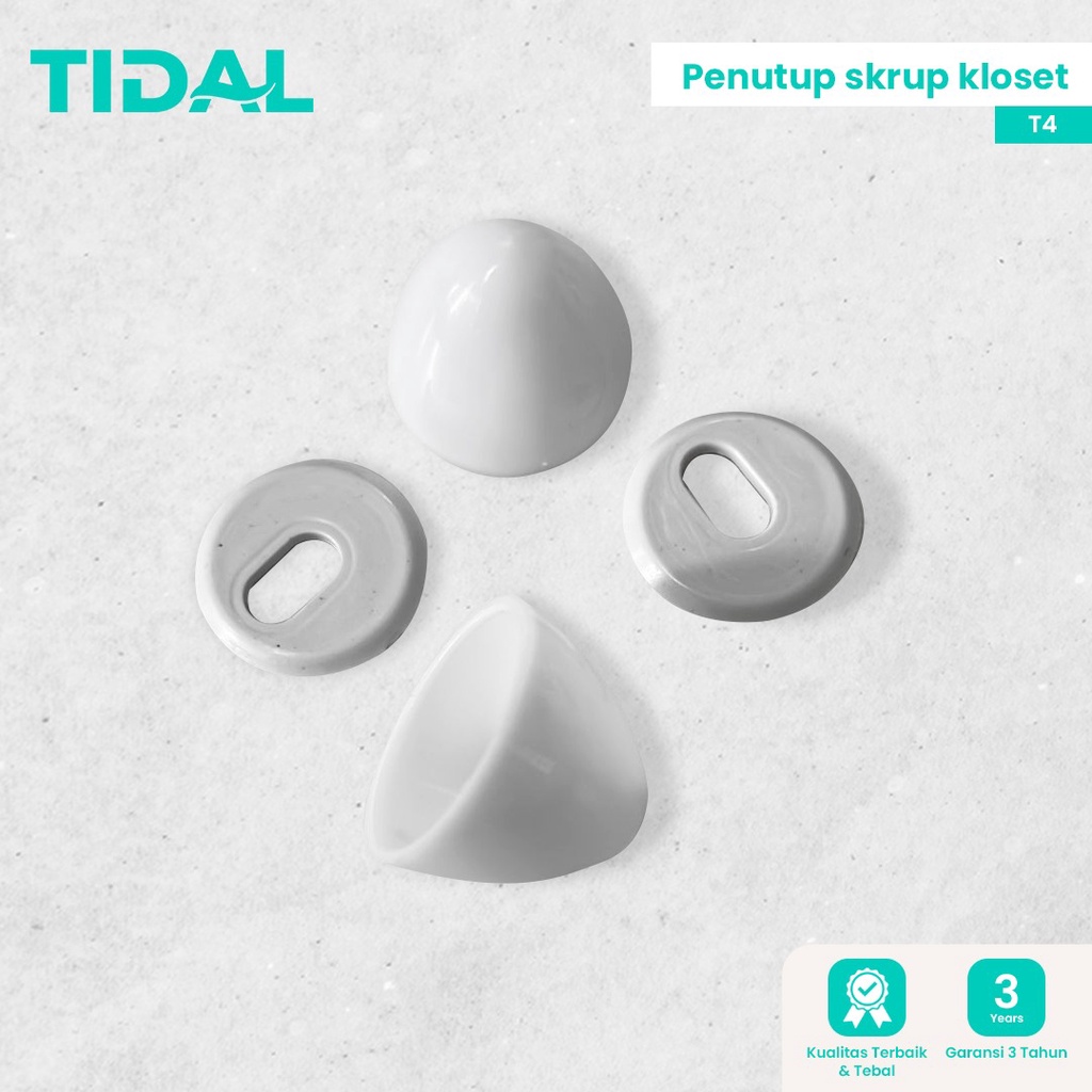 Dop Penutup Skrup/Sekrup Baut Toilet/Kloset Duduk Tidal TD004