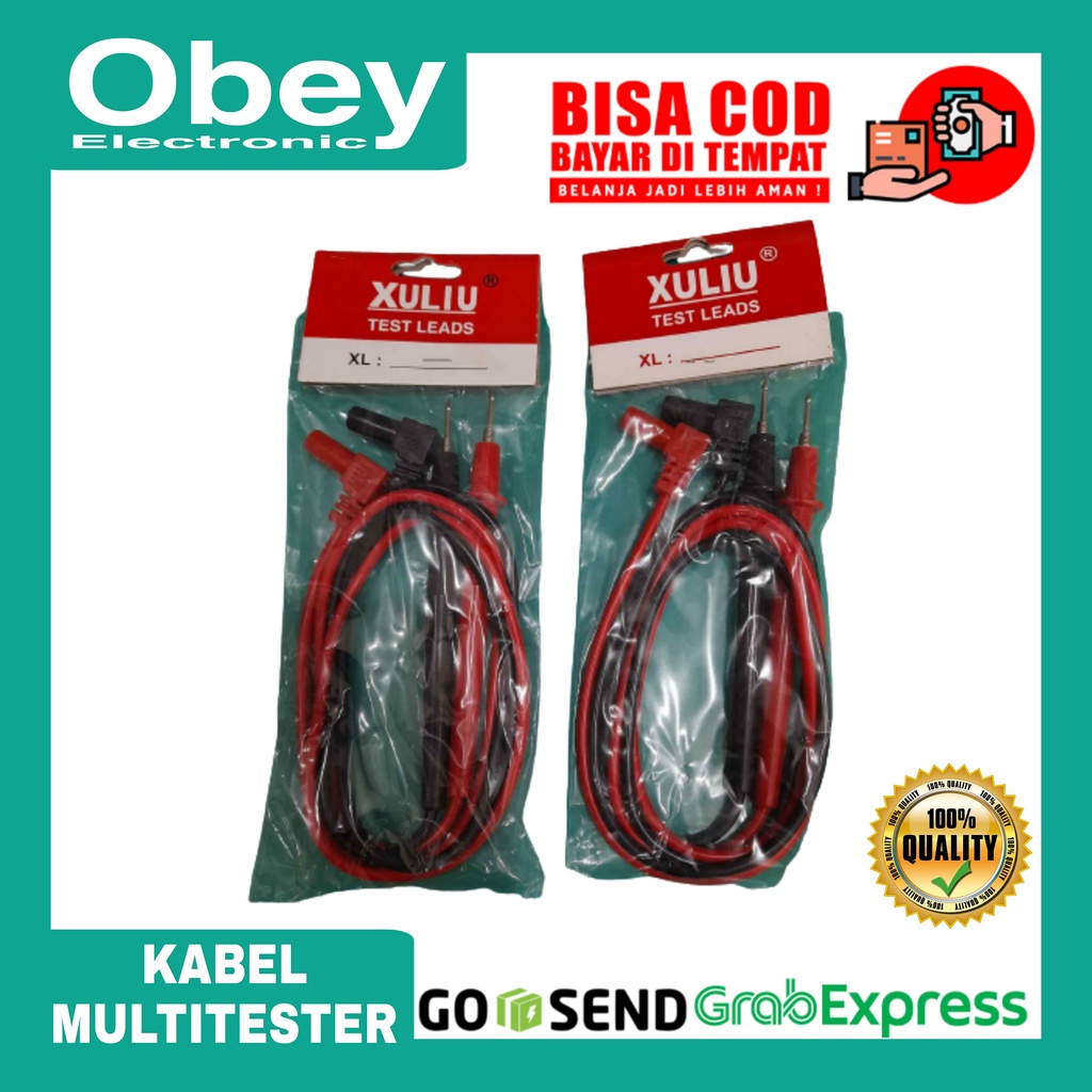 Kabel Multimeter Test Lead Probes Avometer Multitester Jack Tester