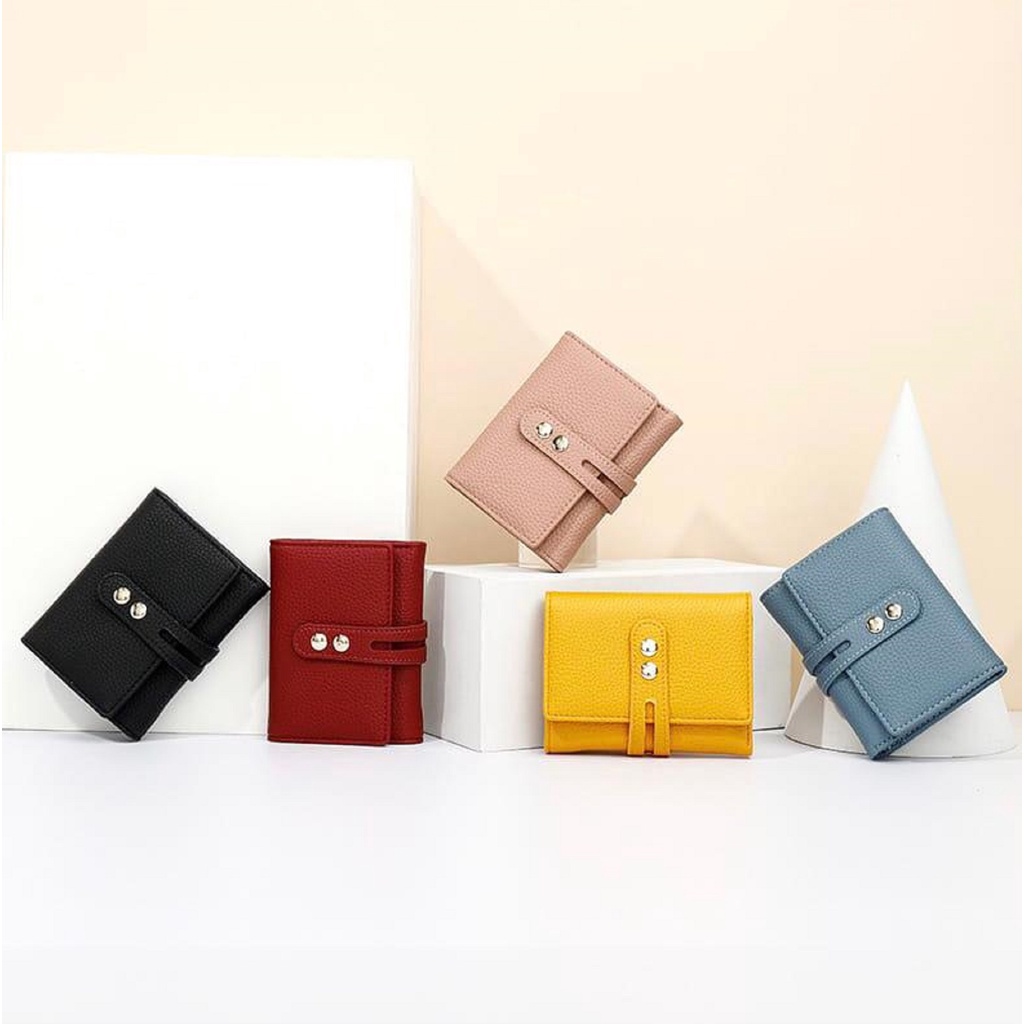 MORMON VEXANA - Dompet Lipat Wanita Mormon Dompet Kecil Kartu Koin Mini