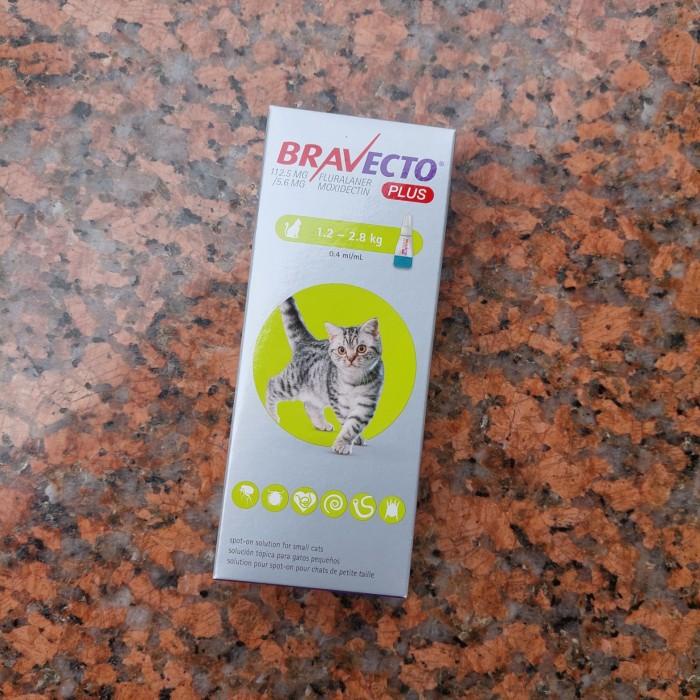 Bravecto spot on cat obat kutu scabies kucing