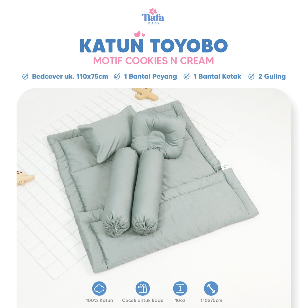 NAFA BABY - Bedcover Set Bayi Katun Toyobo