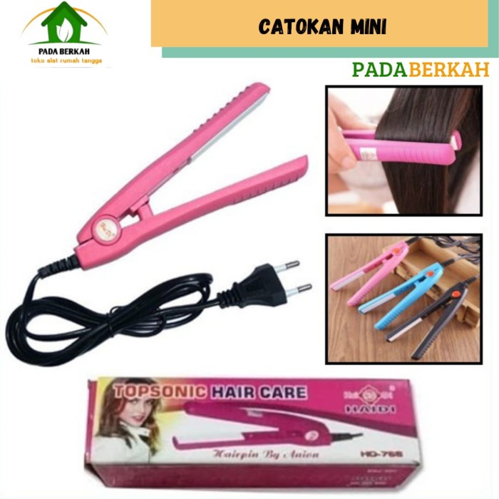 Catokan mini haidi mini Gratis Ongkir Awet Ready Stock Sisir Catok Kekinian Terbaru M9Q1 Canggih Ala