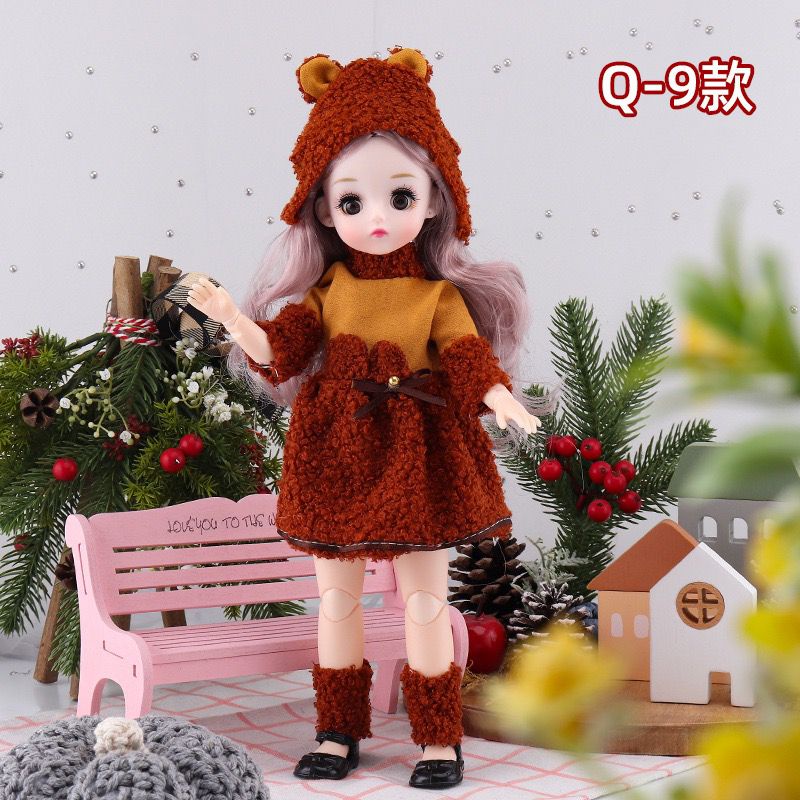 Mainan anak perempuan Boneka Doll Cute DIY Girls Gift Princess Dress Seri Q