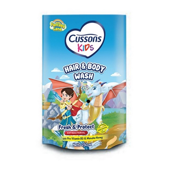 CUSSONS KIDS BODY WASH 250ml (Refil)