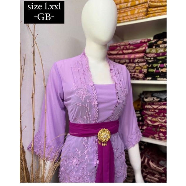 kebaya trompet D5