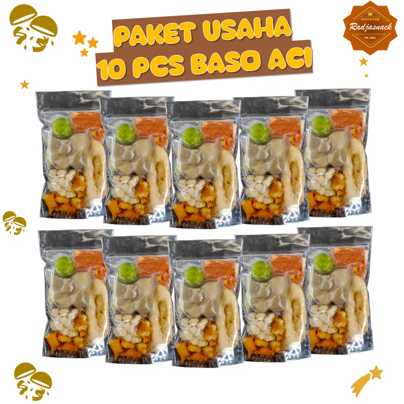 

PAKET SUPER HEMAT BASO ACI DAPAT 10 BUNGKUS | BASO ACI MURAH TERMURAH RADJASNACK