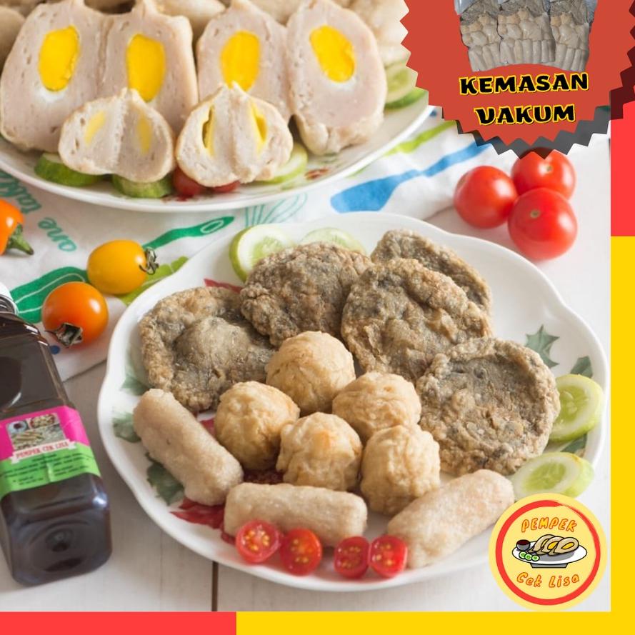 

❀ PEMPEK PALEMBANG KECIL PAKET CAMPUR 40PCS + CUKO PEMPEK FROZEN EMPEK EMPEK PALEMBANG MAKANAN BEKU ☂