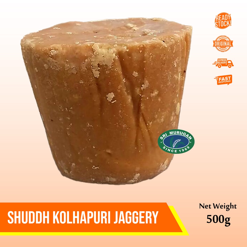

SHUDDH KOLHAPURI JAGGERY 500g