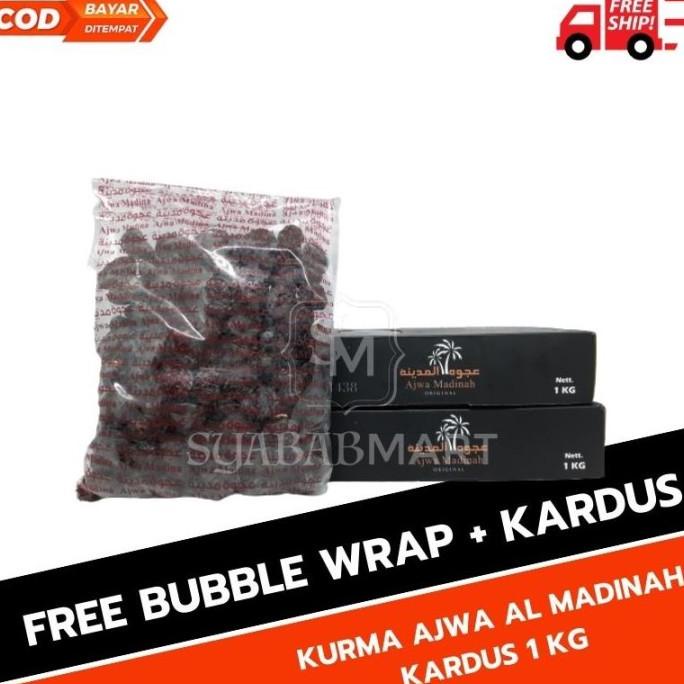 

KURMA KURMA AJWA JUMBO 1 KG ASLI MADINAH KURMA NABI EL09I09A82L