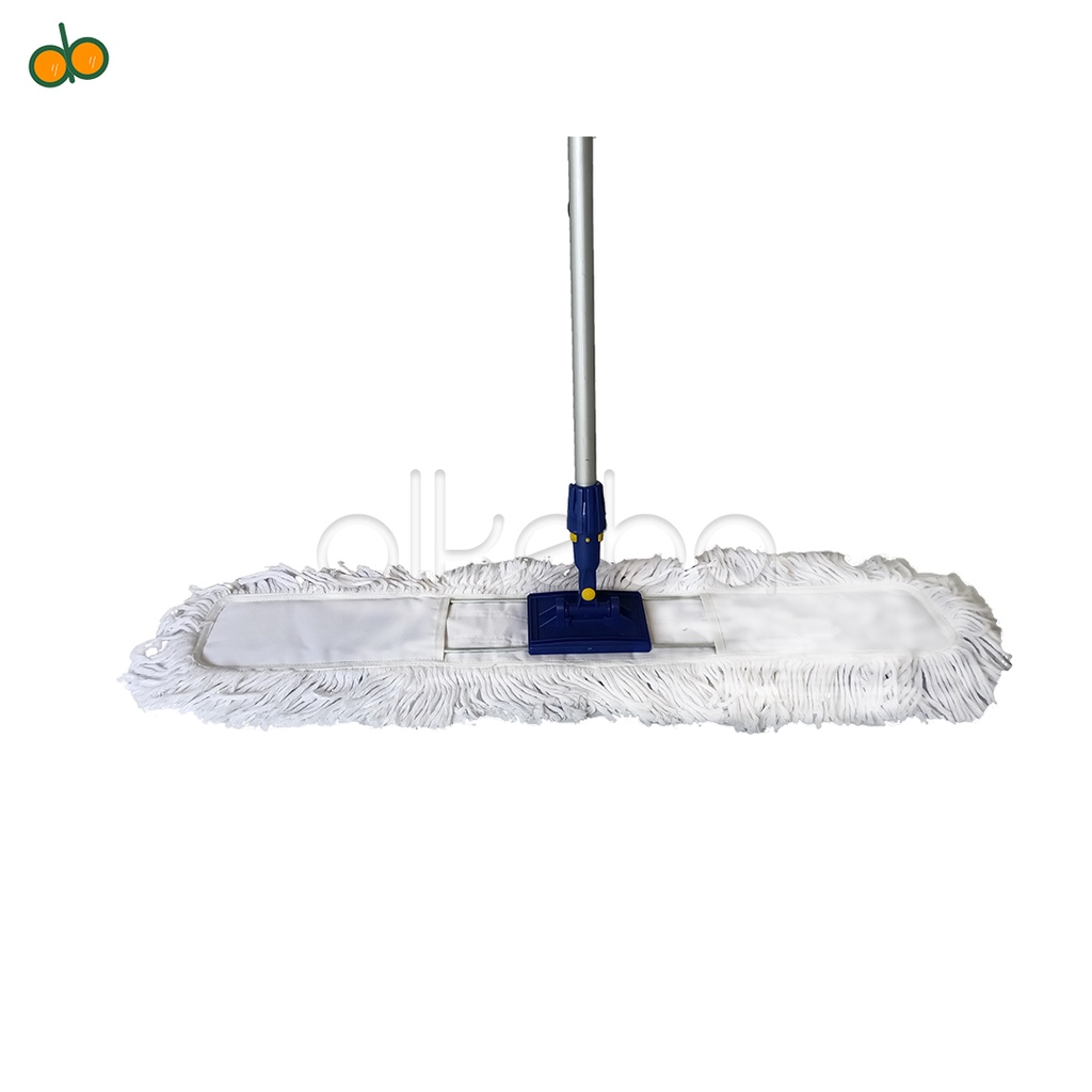 Mop pel set lobby duster katun  80 cm / sapu Pel loby duster cotton 80cm