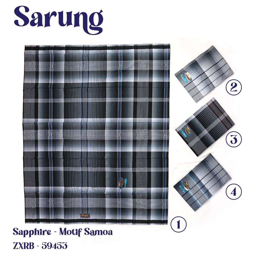 SARUNG SAPPHIRE SARUNG PRIA DEWASA SARUNG RIA BATIK SOLO