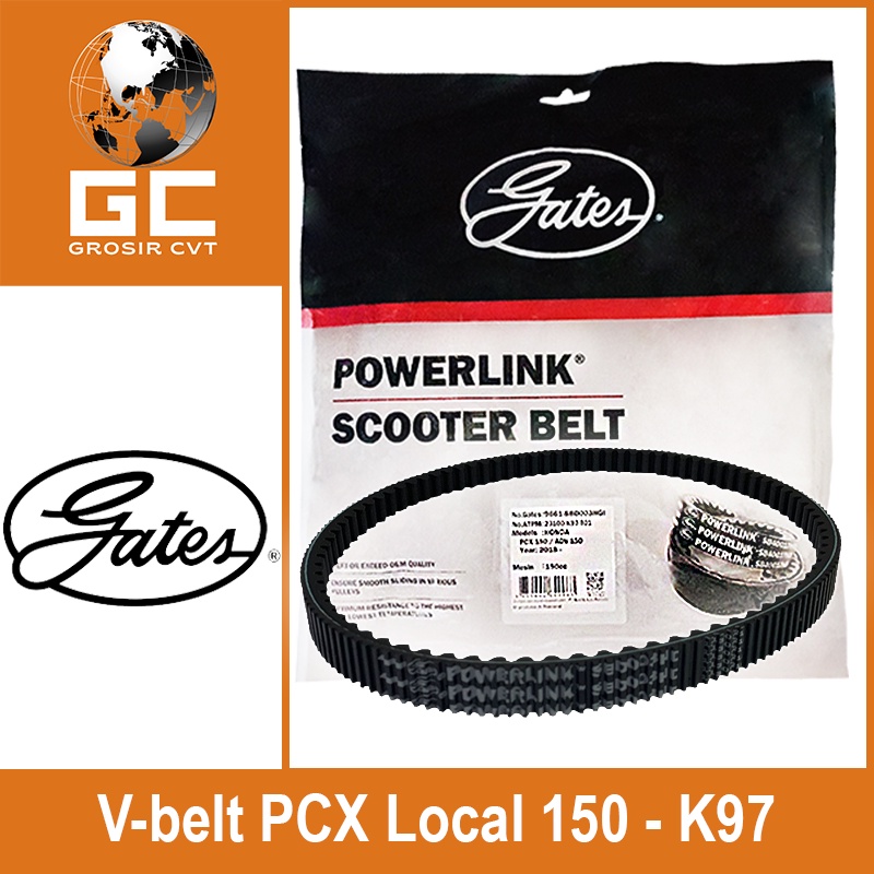 Van belt V Belt Vanbelt Fanbelt PCX 150 Lokal ADV K97 Gates Powerlink