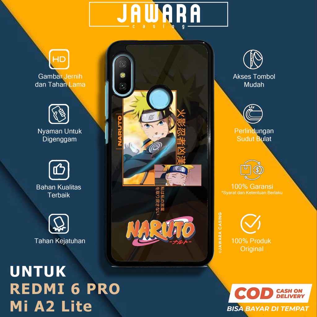 Case Redmi 6 Pro Mi A2 Lite Casing Redmi 6 Pro Mi A2 Lite Jawara Casing [NRT1] Case Glossy Case Aest