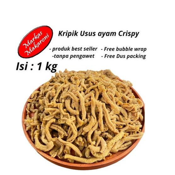 

Paling Laris kripik usus crispy 1kg