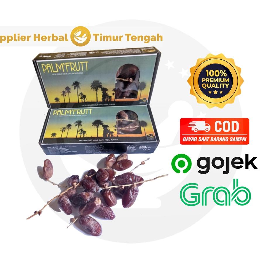 

◘ KURMA TANGKAI TUNISIA ORIGINAL PALM FRUIT BOX 500gr ❃