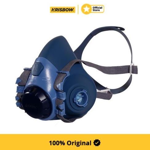 krisbow masker half mask twin cartridge hm-7500 tw