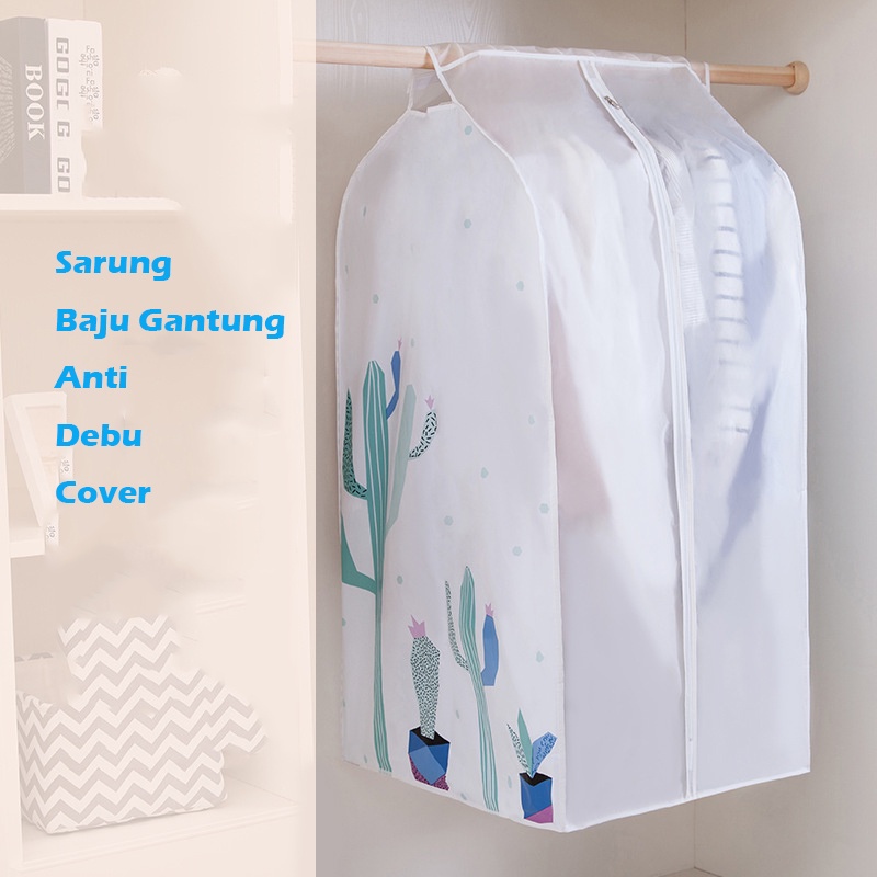 Mi.more Sarung Baju Gantung Anti Debu Cover / Cover Pakaian Plastik Pelindung Baju Cover Hanger Pakaian