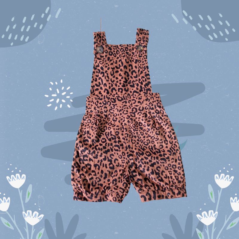 BAJU OVERALl ANAK PEREMPUAN | BAJU MONYET ANAK