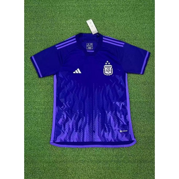 JERSEY BOLA BAJU ARGENTINA AWAY 2023 BINTANG TIGA GRADE ORI OFFICIAL IMPORT