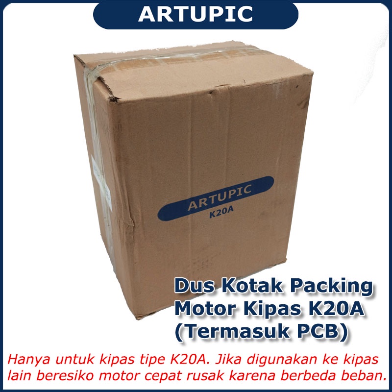 Motor Kipas K20A Include PCB Sparepart Wallfan dan Standing Fan Artupic