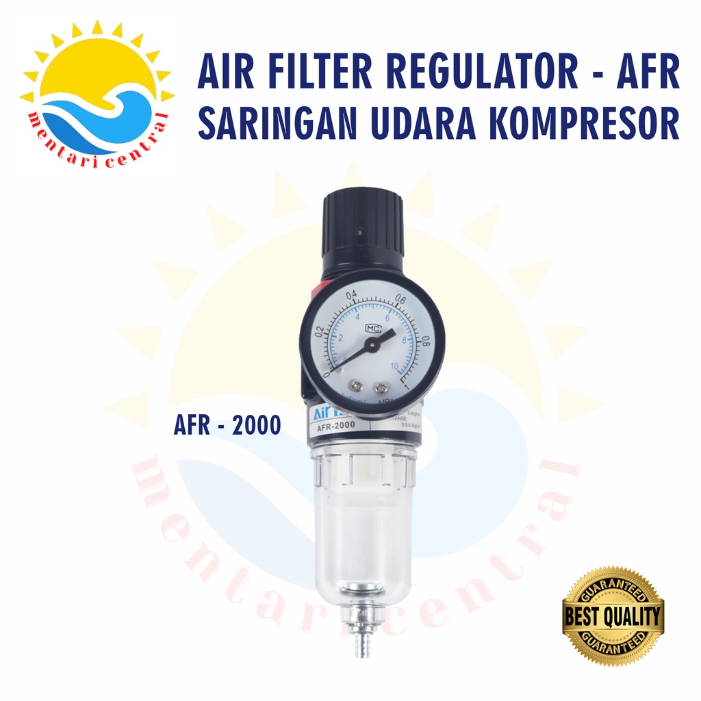 Air Filter Regulator atau Saringan Kompresor Ar2000 Afr2000 Afc2000  1/4